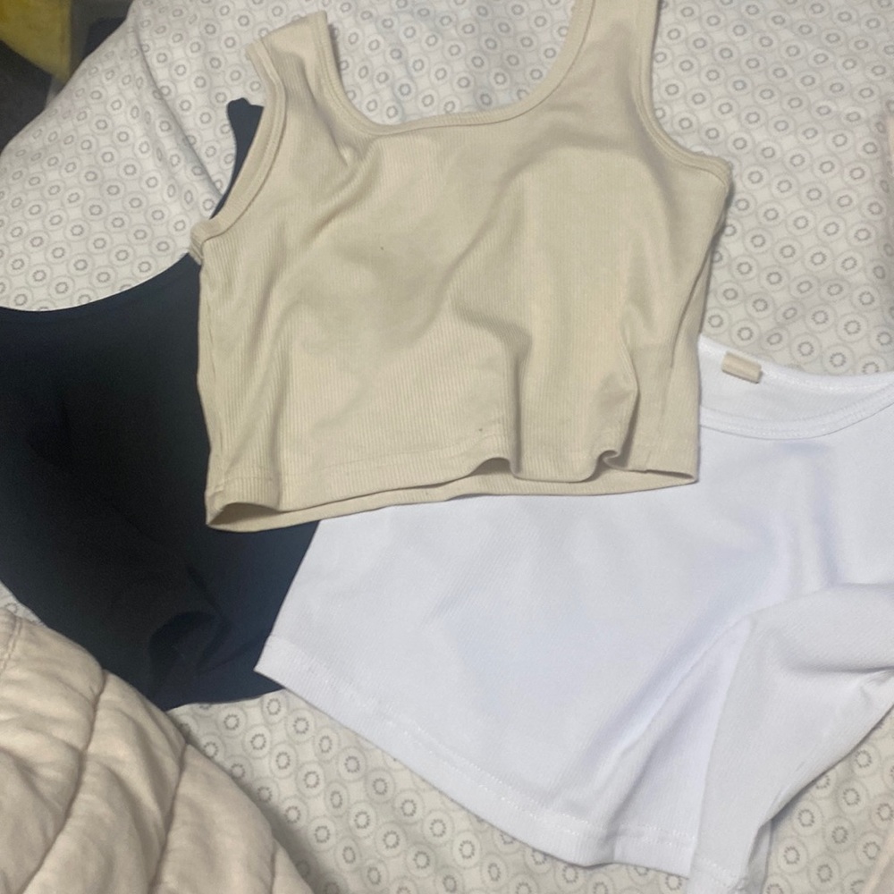 3 crop tank tops